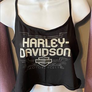 Harley Davidson. Women’s crop top. Tank